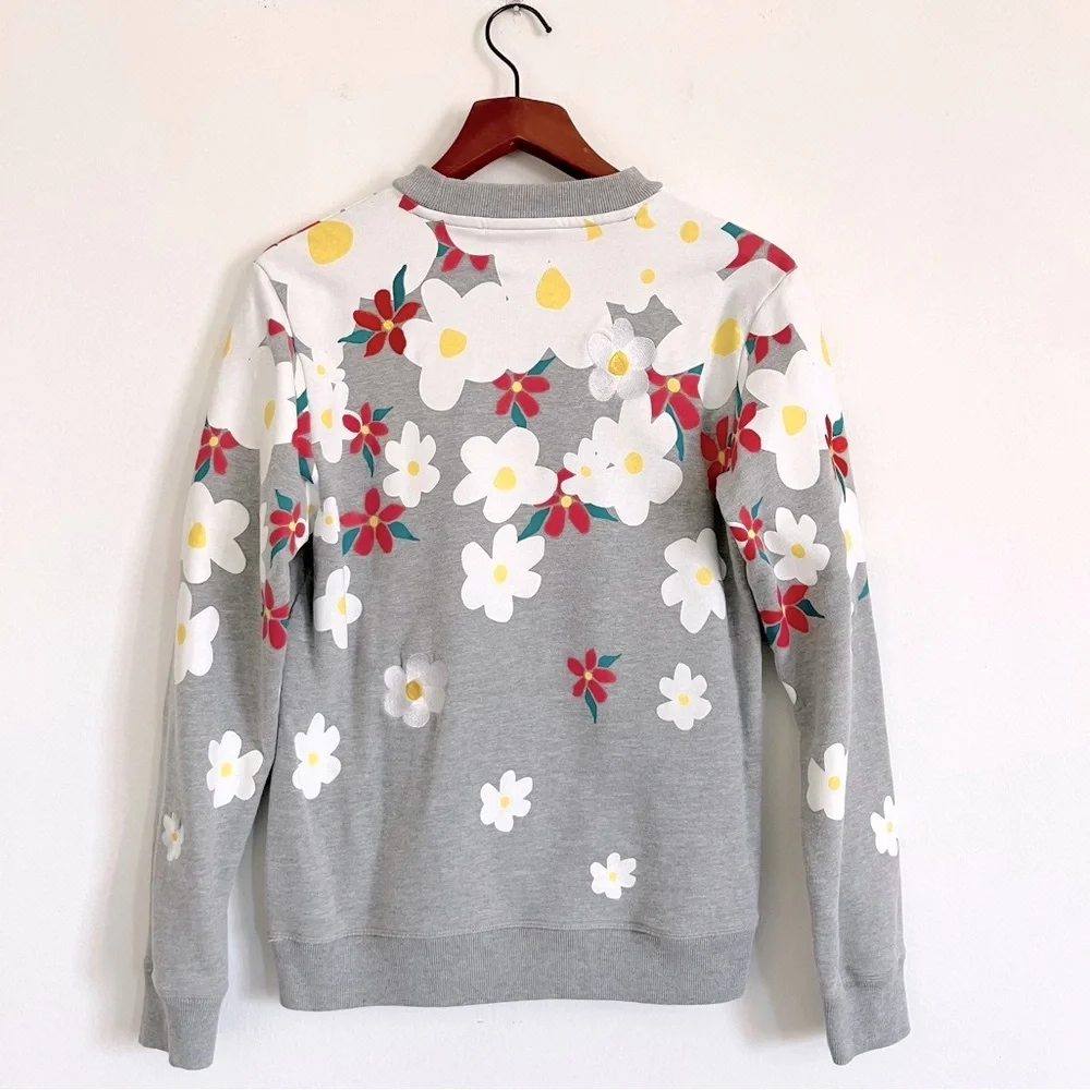 Adidas Originals x Pharrell Williams Kauwela Daisy Crewneck Sweatshirt - Picture 2 of 16